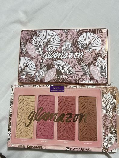 Tarte glamazon clay face palette BNIB