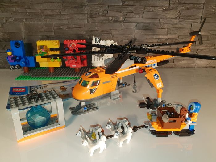 Lego 60034 Arctic Helicrane Helicopter