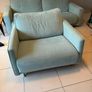 Large Single Armchair, 3 seater sofa and Ottoman Image 3