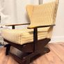 Vintage fireplace rocking chair Image 2