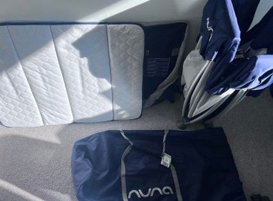 Sena Nuna Travel Cot - Blue