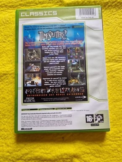 Timesplitters2  xbox Original games Original