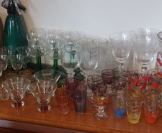 Fair Warning! Contents of my Glassware Cabinet are Being Photographed and Will be For Sale Shortly!!