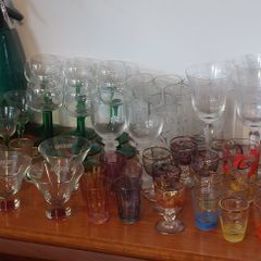 Fair Warning! Contents of my Glassware Cabinet are Being Photographed and Will be For Sale Shortly!!
