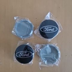 Set of 4 ford centre caps