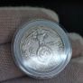2 Reichsmark 1937 D Munich WW2 Silver Coin third Reich Image 3