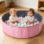 Kids Baby Round Pool Ball Pit, Outdoor Indoor Nursery Baby Playpen for Toddler Boys Girls (100CM) Image 3
