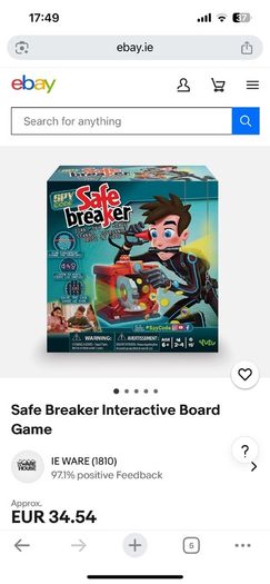 Safebreaker Game new in box