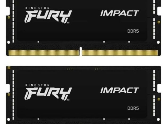 Kingston Fury Impact RAM 64GB (2x32GB) 4800MT/s DDR5 SODIMM Gaming