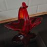 Collectors .. beautiful colour glass basket .. Murano Image 2