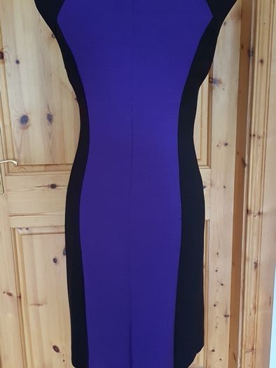 BNWT Size 10 Black & Purple Dress