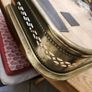 19th Cent.pierced brass fender.c 133 cm x 33 cm Image 3