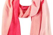 SAMOON. SALE A New. beautiful scarf in a trio of Coral shades REDUCED