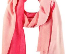 SAMOON. SALE A New. beautiful scarf in a trio of Coral shades REDUCED