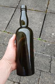 Large vintage whiskey bottle