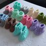 Handmade baby booties Image 2