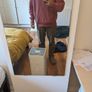 Uniqlo Men's Pullover Hoodies Bundle (Pastel Pink & Navy Blue) - Size S / M Image 3