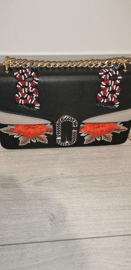 Black handbag