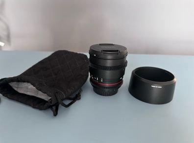 Rokinon 85mm T1.5 Cine Lens - Cannon Mount