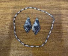 Earrings and Necklace Set