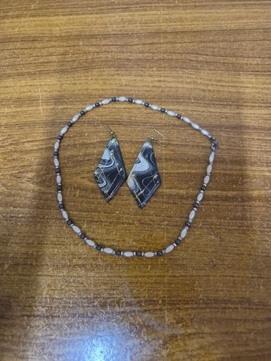 Earrings and Necklace Set