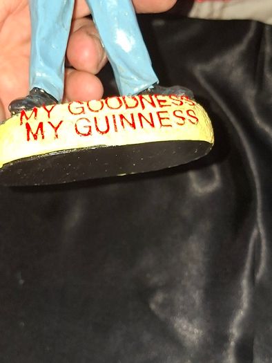 Guinness advertising figurine Zookeeper holding a pint of Guinness, My Goodness My Guinness. Postage Available or Collection