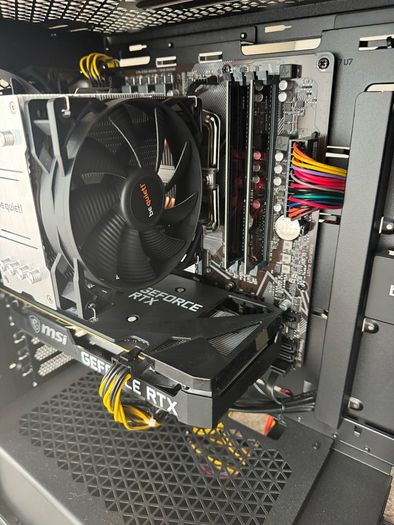 Powerful gaming/editing PC with Ryzen 7 5700X, RTX 3060 12GB, 32GB RAM and 4TB storage. Ideal for 1080p gaming, video editing, music production and general heavy use.