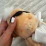 Playmakers Animals rare Baby in glasses approx. 20 cm. no eyes Dirty Plush Please look at the pictures Image 4
