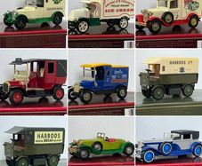 Matchbox Vintage Diecast Models RED BOXES