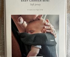 babybjorn baby carrier mini charcoal grey