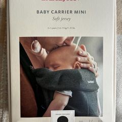 babybjorn baby carrier mini charcoal grey