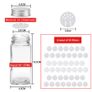 25pcs Spice jars organizer Kitchen spice rack seasoning pots set salt and pepper spice tools bottle Image 3