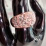 Rose Gold Plated Crystal Ring Image 7
