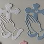 Die Cuts - First Communion / Confirmation / Sympathy - Praying Hands x 5 Image 2