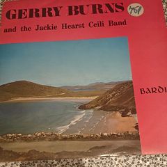 Gerry Burns And The Jackie Hearst Ceili Band LP, Irish Folk Trad, on Bardic label