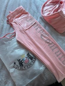 Light pink juicy couture tracksuit xs