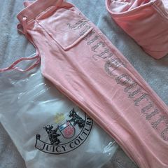Light pink juicy couture tracksuit xs