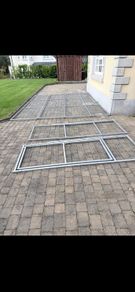 Galvanised Lean-To Pet Run