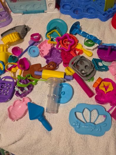 Selection of playdough sets and accessories
