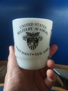 Vintage West Point Academy Termocrisa mug