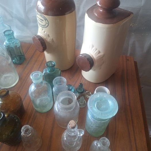 vintage bottles