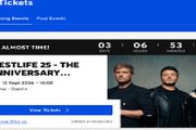 Westlife Tickets for Sat. 12th September