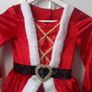 Mrs Santa Claus costume Christmas dress girls size 7-8 years Image 2