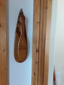 wooden clothes brush