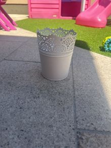 White Decoration Basket