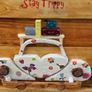Rustic STAY TRIPPY Bug wood art wall sign. Image 6