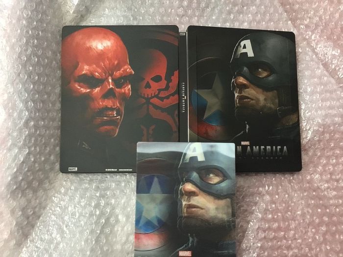 Captain America 4K Lenticular Steelbook