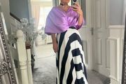 Monochrome skirt