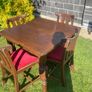 vintage table and chairs Image 4
