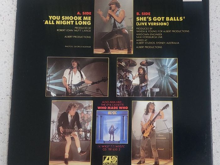 ACDC Rare Irish single